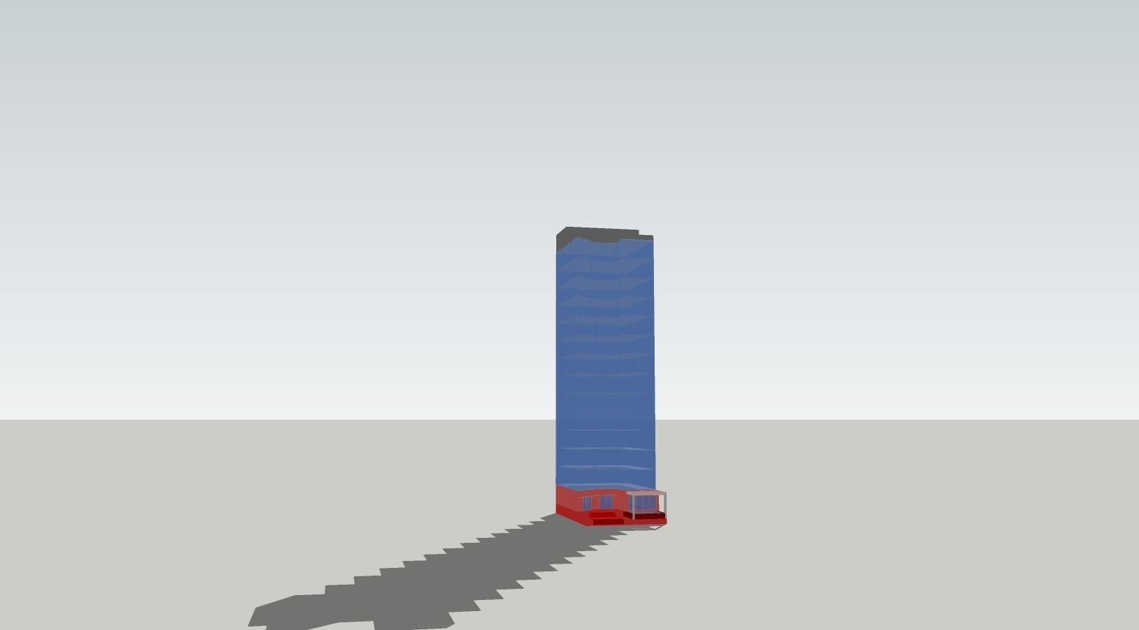 Urban Highrise 3D model_1