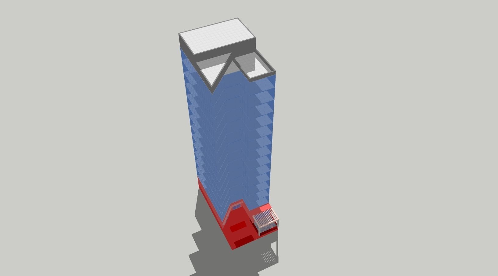 Urban Highrise 3D model_5