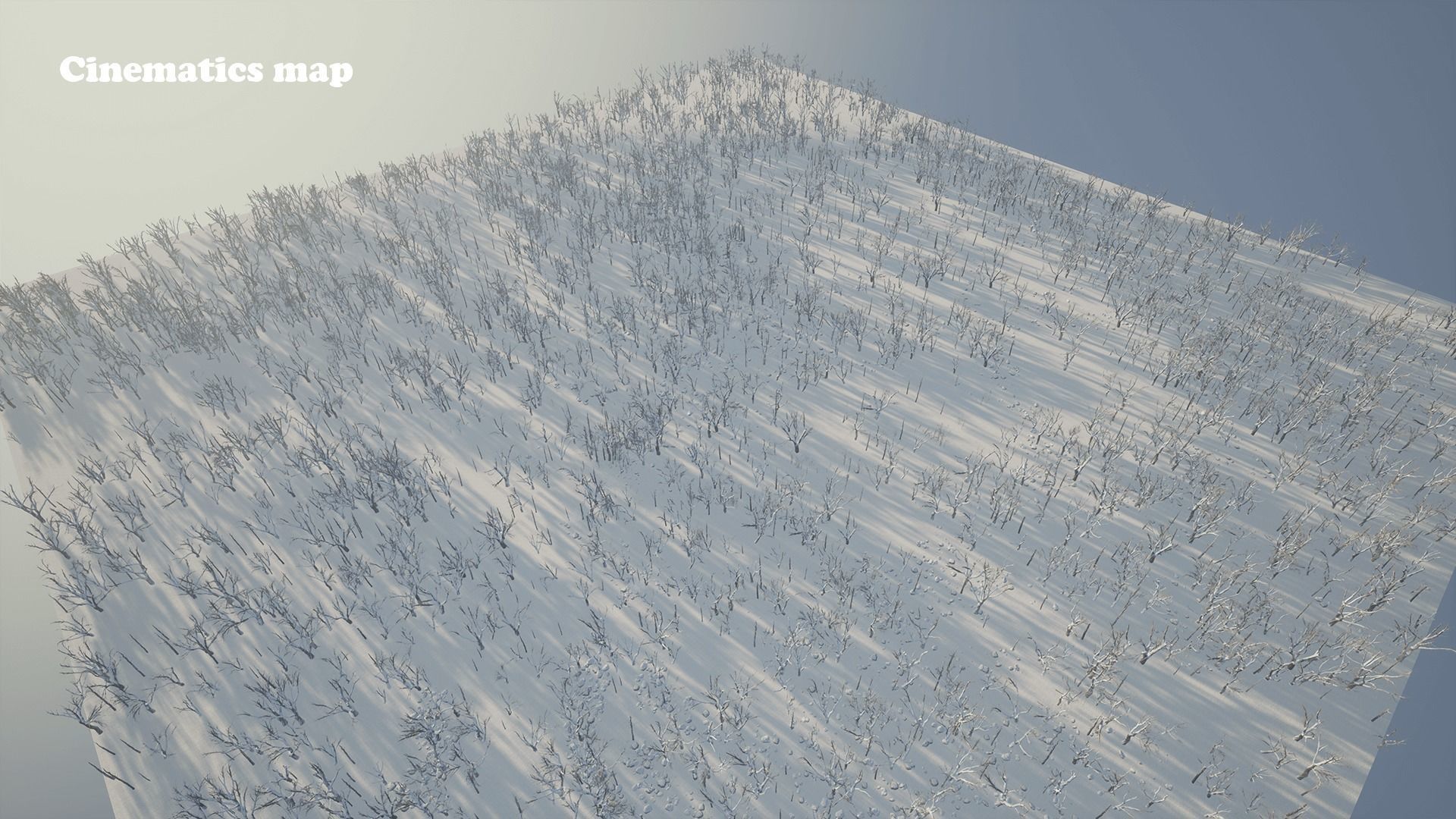 WinterForest Low-poly 3D model_12