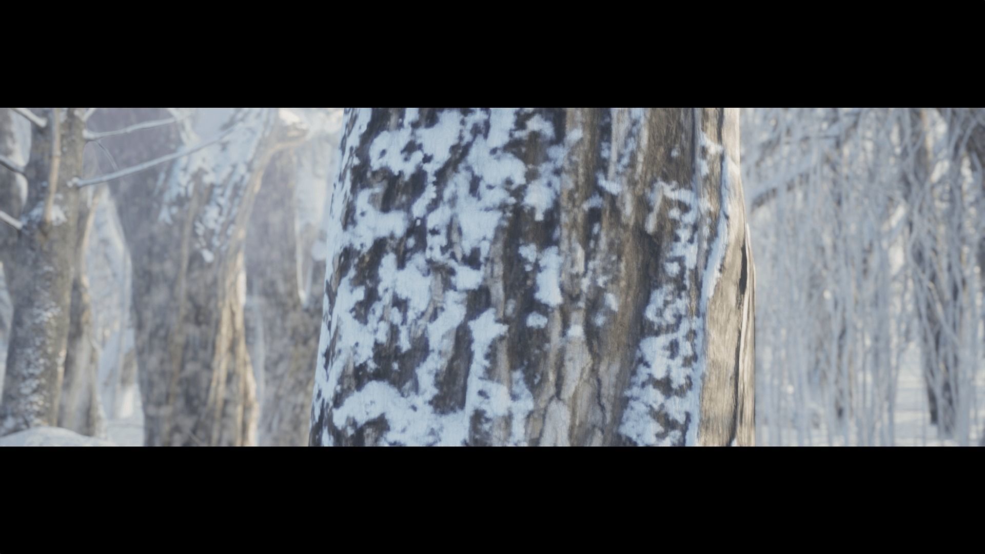 WinterForest Low-poly 3D model_5