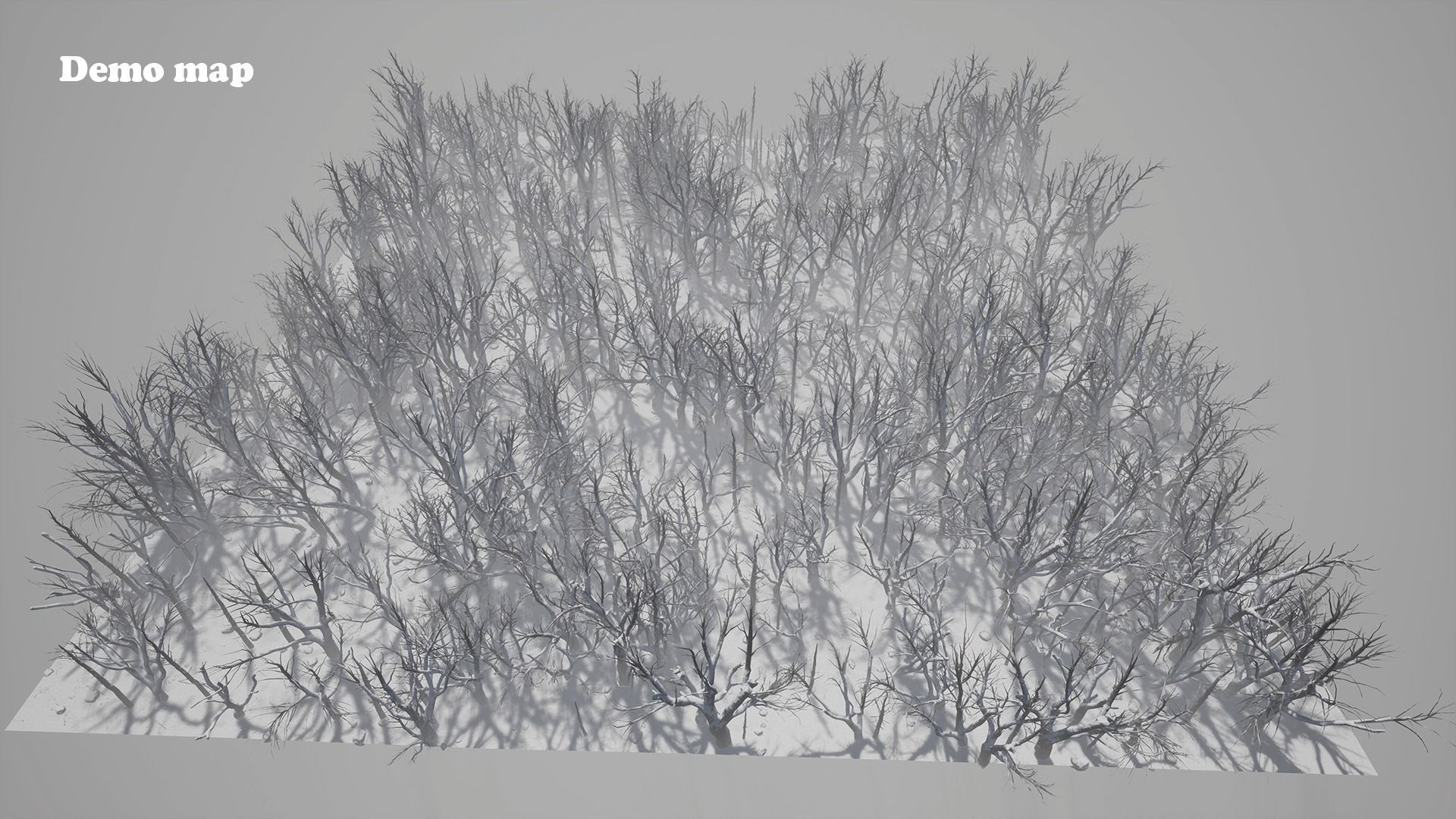 WinterForest Low-poly 3D model_13