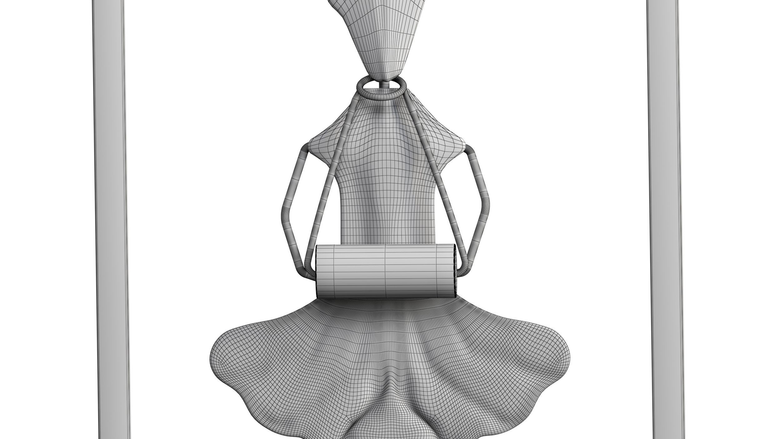 Wall Decorative Low-poly 3D model_27