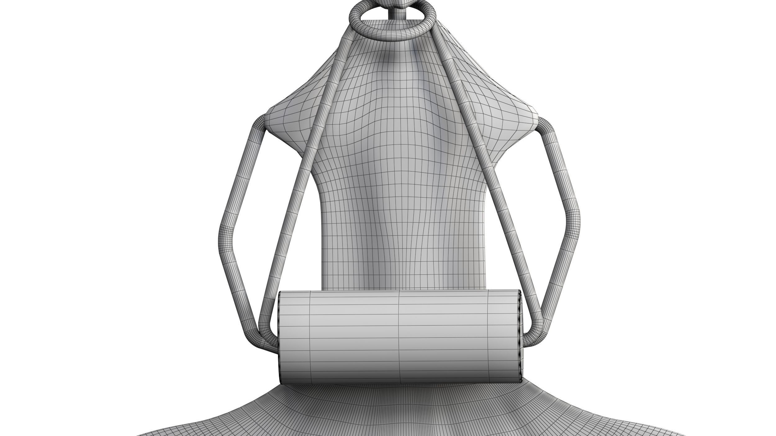 Wall Decorative Low-poly 3D model_28