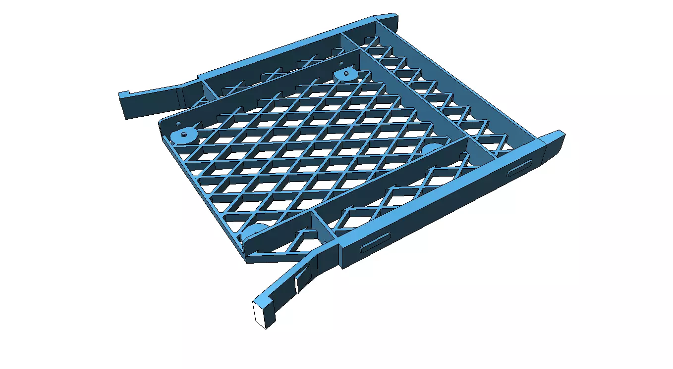 SSD to Destop Hard Drive Adapter 3D print model_0