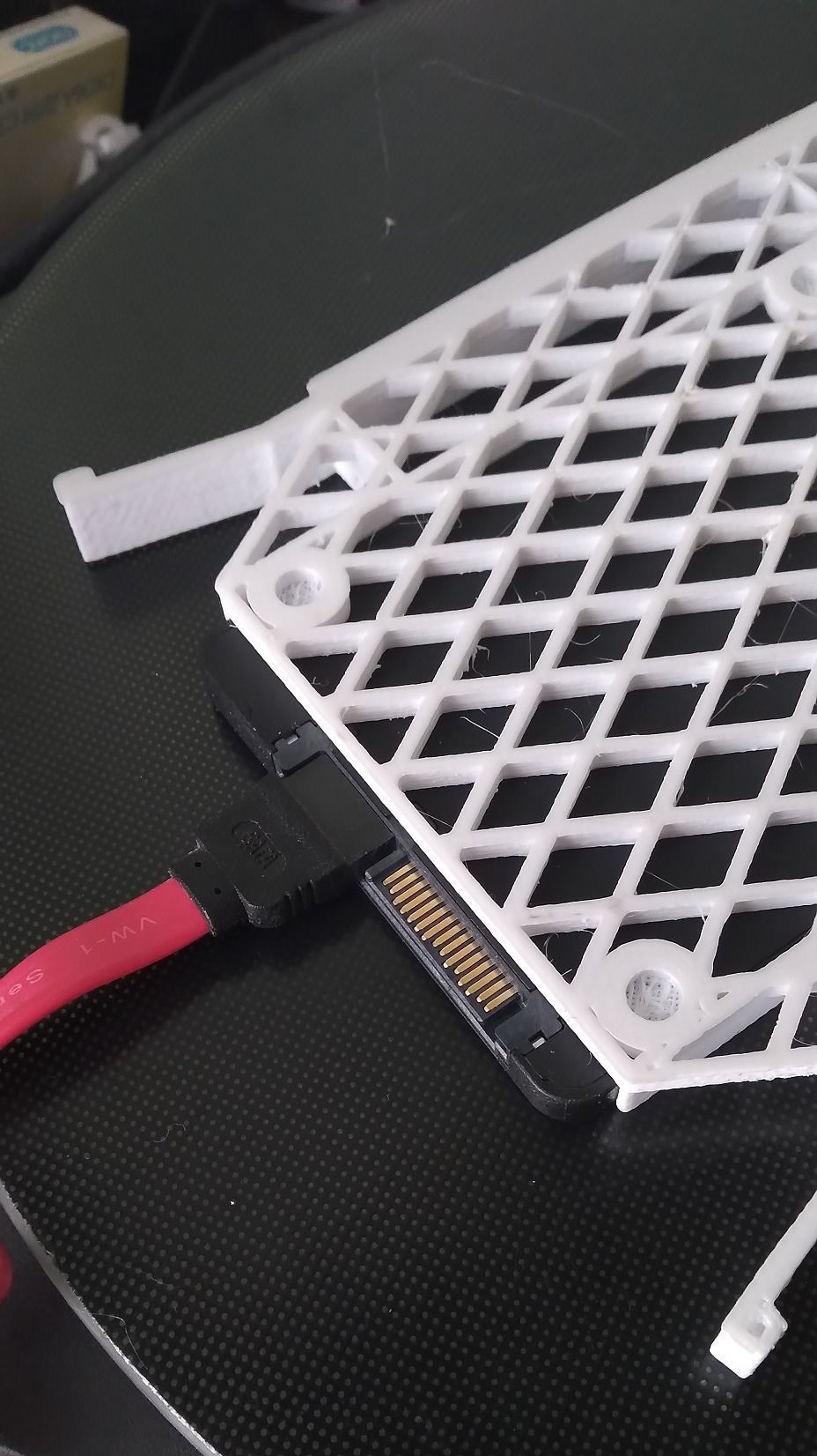 SSD to Destop Hard Drive Adapter 3D print model_7