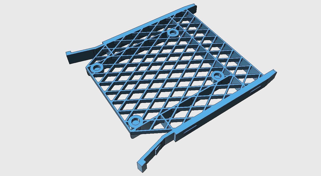 SSD to Destop Hard Drive Adapter 3D print model_1