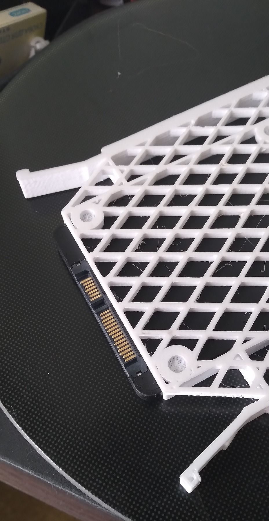 SSD to Destop Hard Drive Adapter 3D print model_6