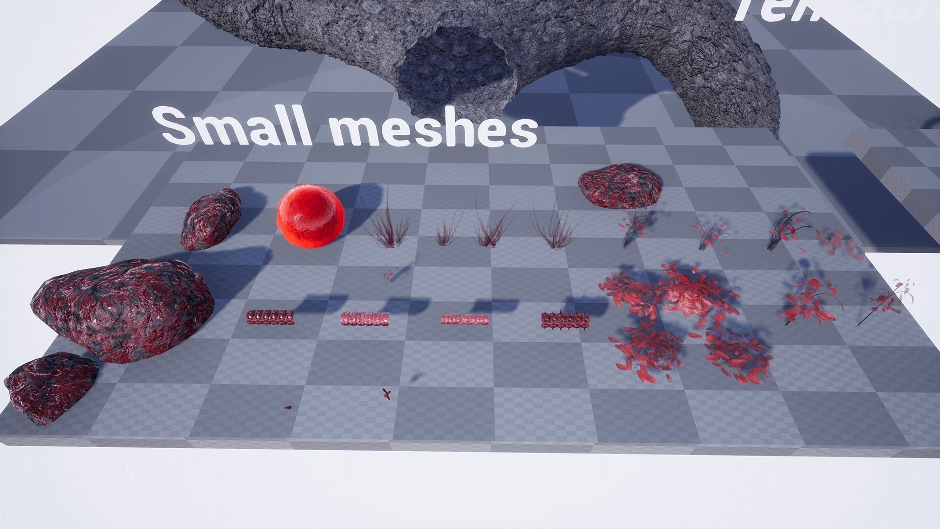 Tentacles Low-poly 3D model_14