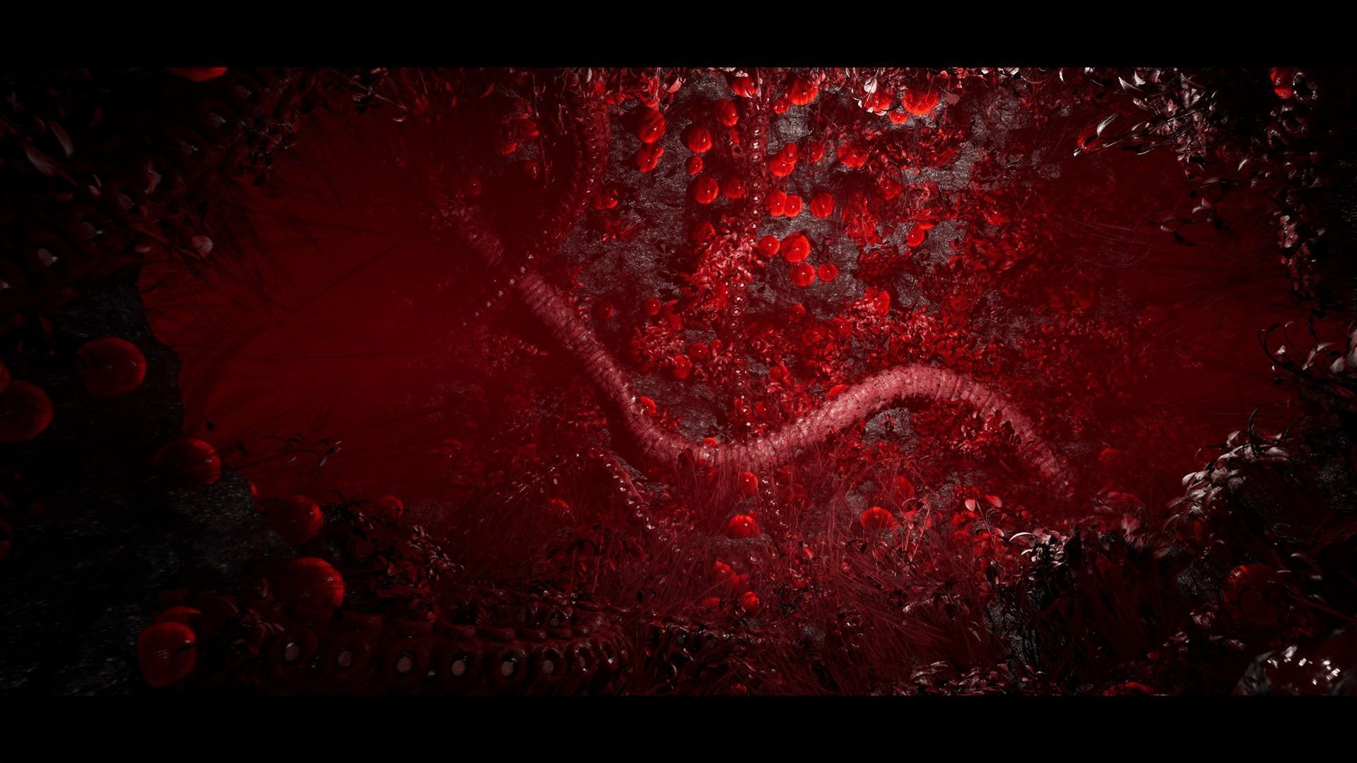 Tentacles Low-poly 3D model_8