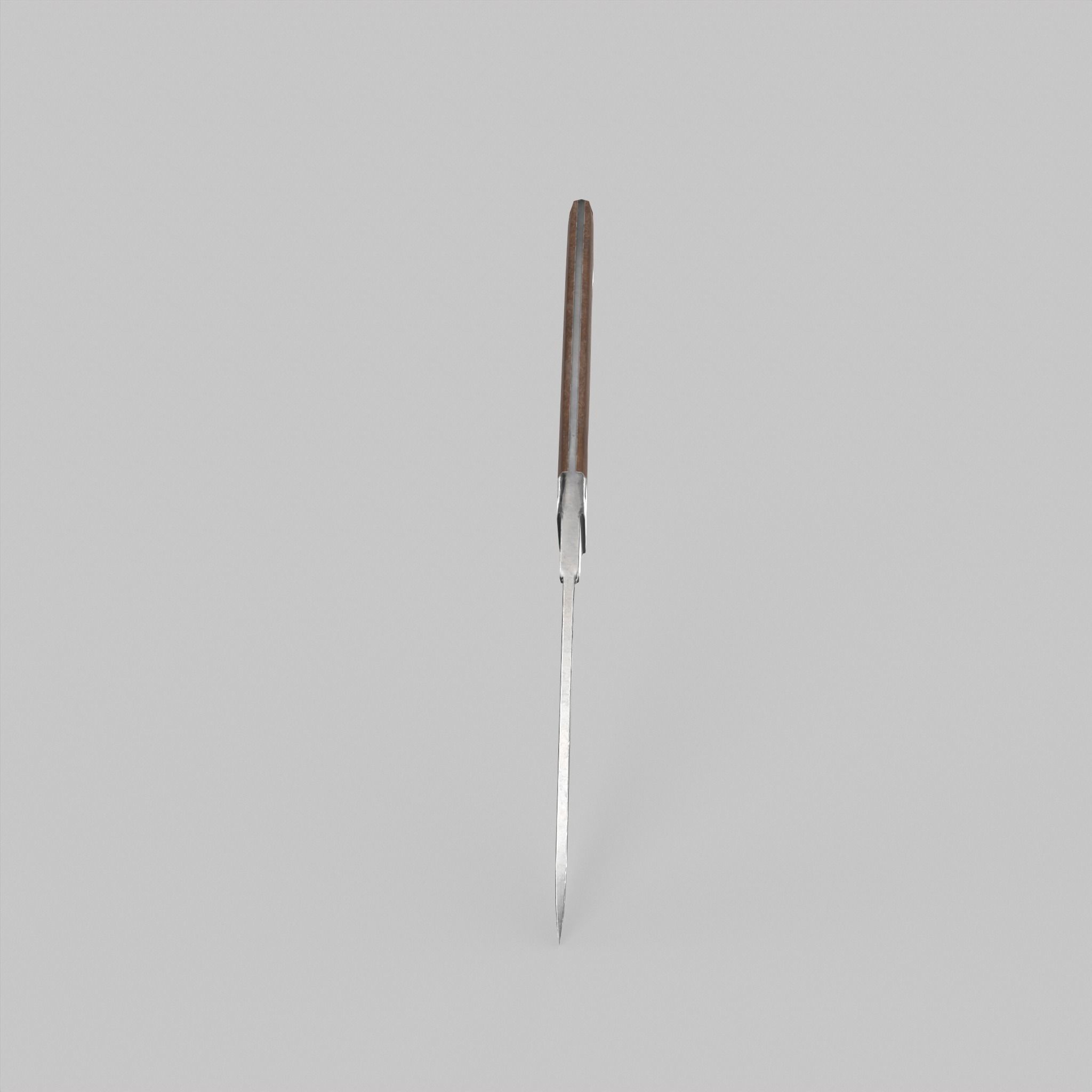 Knife Game Ready Low-poly 3D model_4