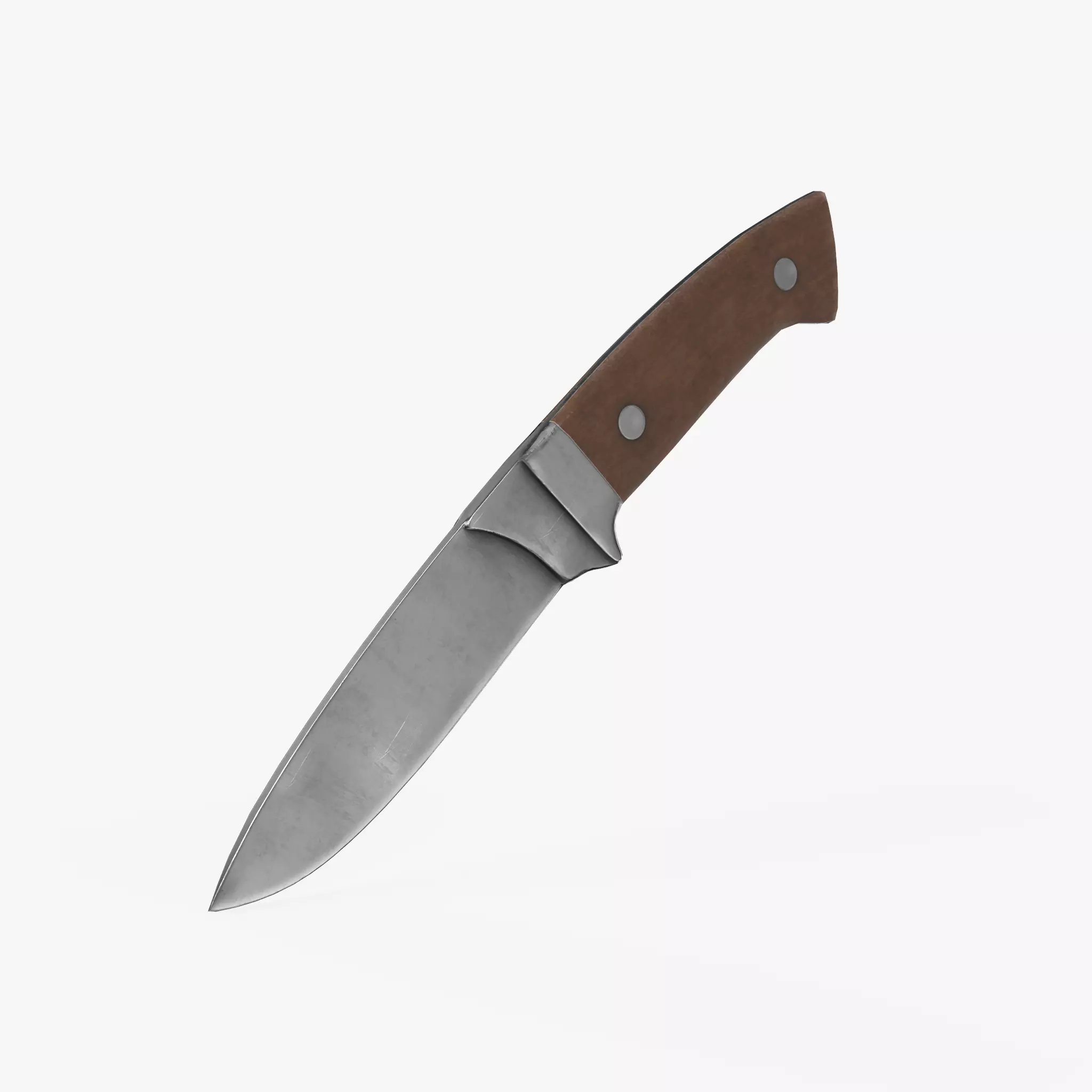 Knife Game Ready Low-poly 3D model_0