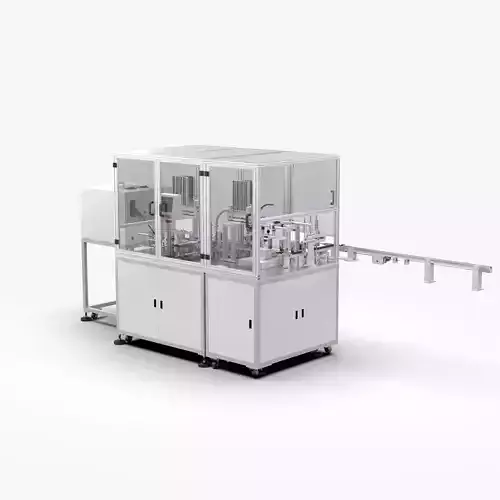 Fully Automatic Magnetic Bottom Assembly Machine 3D model