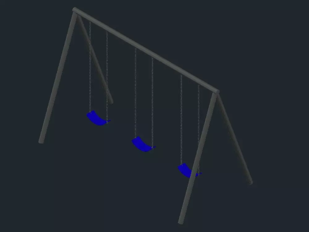 columpio Free 3D model_0