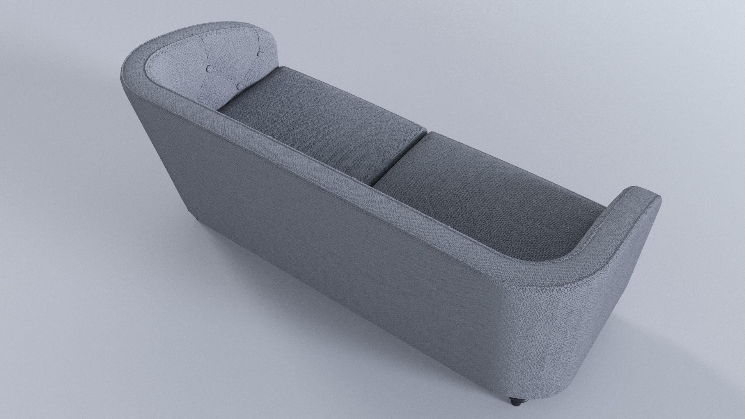 Sofa Minimalis Fabric 3D model_3