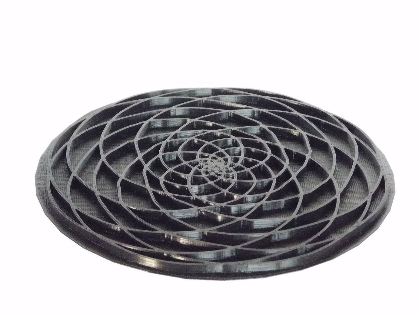 Stamps for pottery - mandala patterns set 3D print model_2