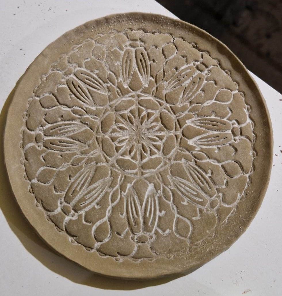 Stamps for pottery - mandala patterns set 3D print model_11