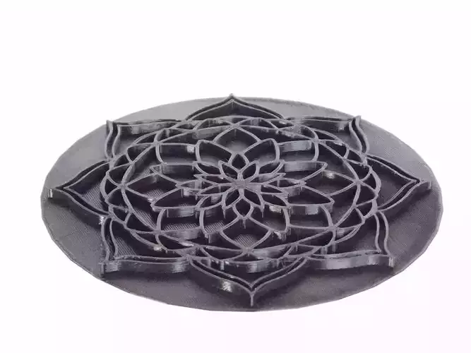 Stamps for pottery - mandala patterns set 3D print model