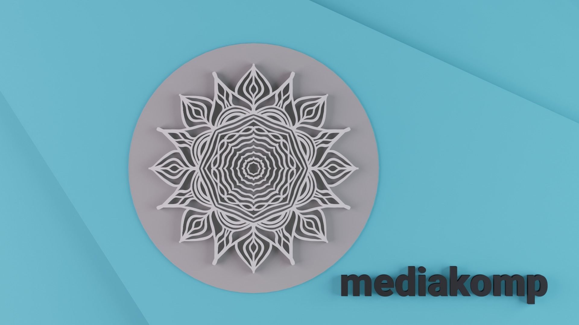 Stamps for pottery - mandala patterns set 3D print model_7