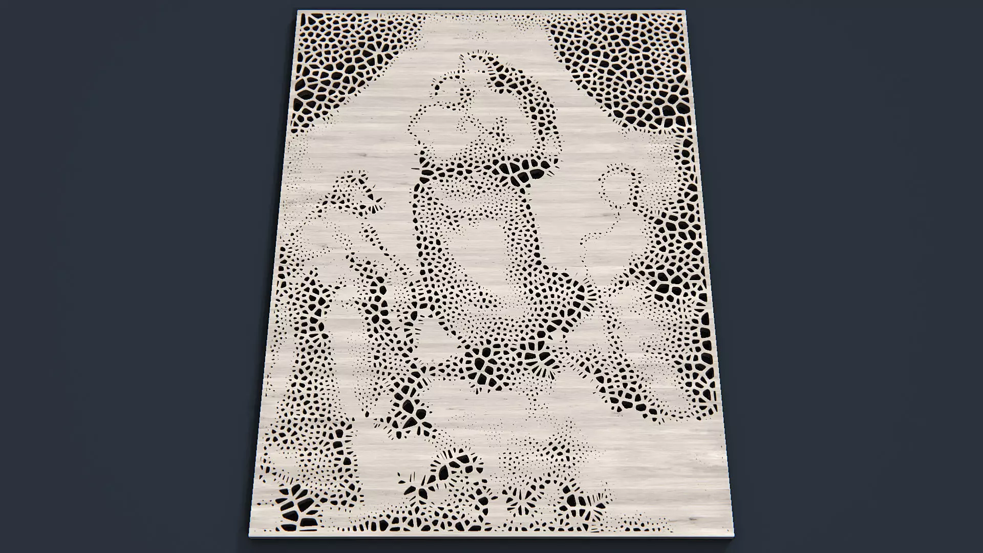 Sistine Madonna STL 3D print model