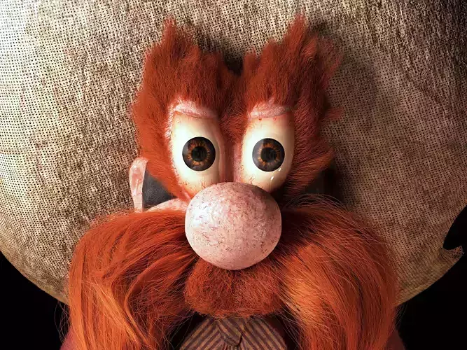 High quality Yosemite Sam 3D model