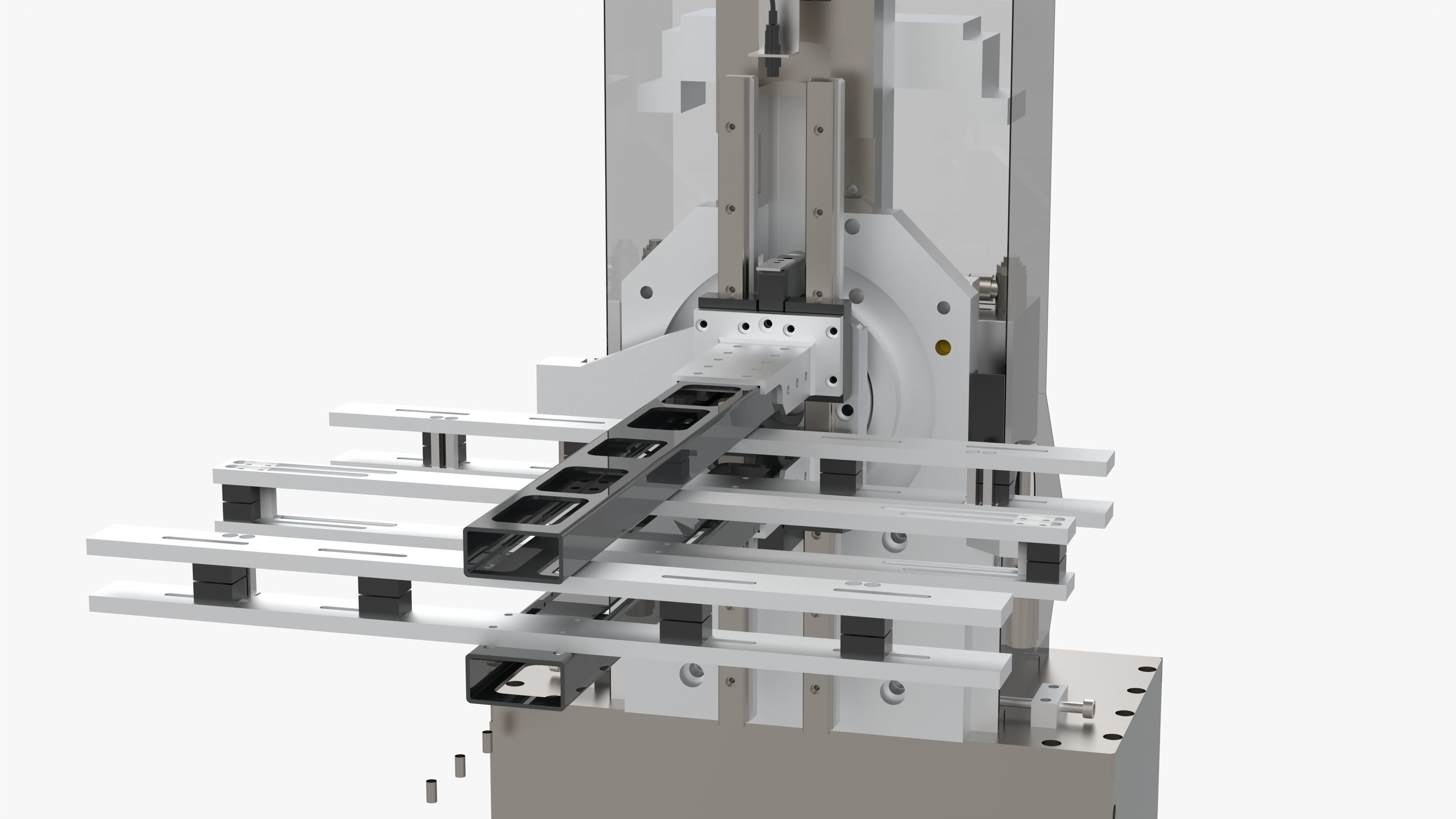 Manipulator with 180 Degree Turning Table 3D model_12