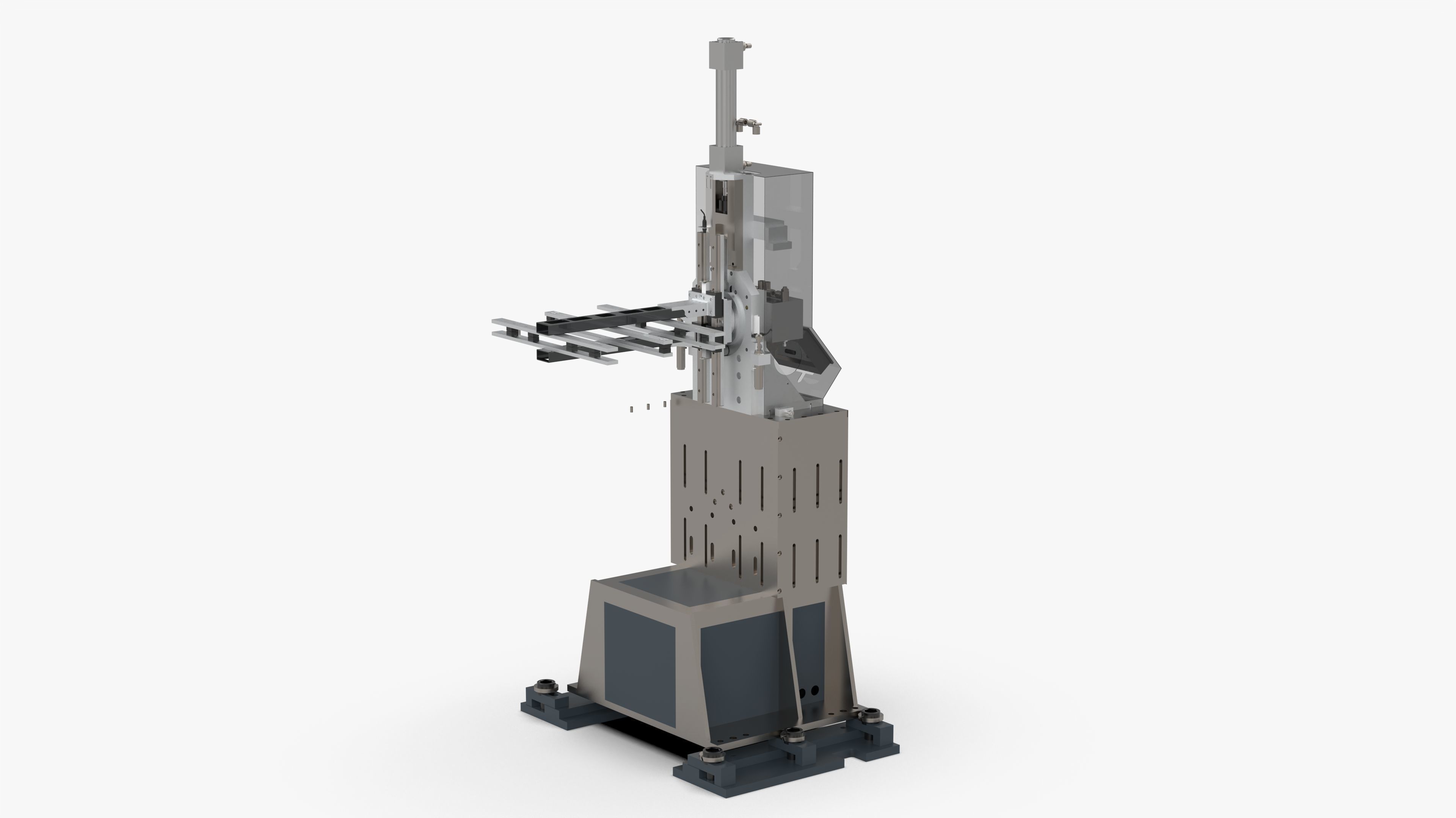 Manipulator with 180 Degree Turning Table 3D model_3
