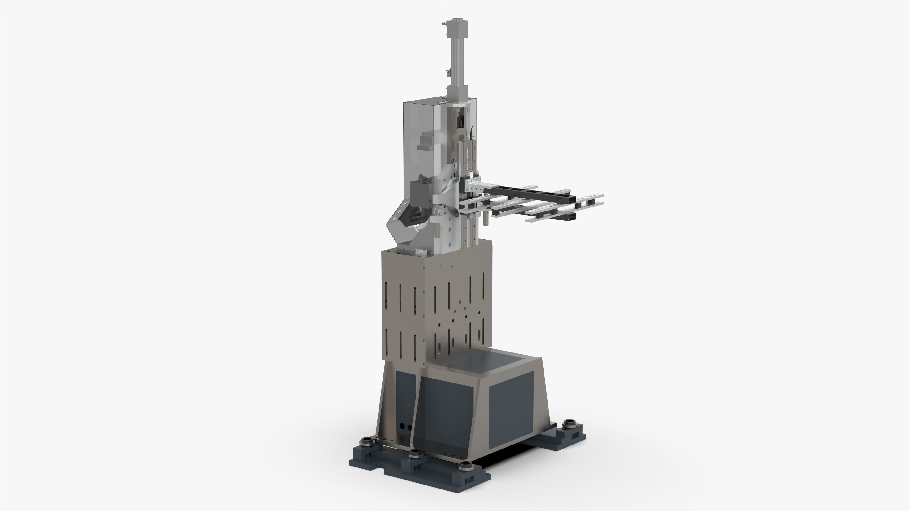 Manipulator with 180 Degree Turning Table 3D model_2