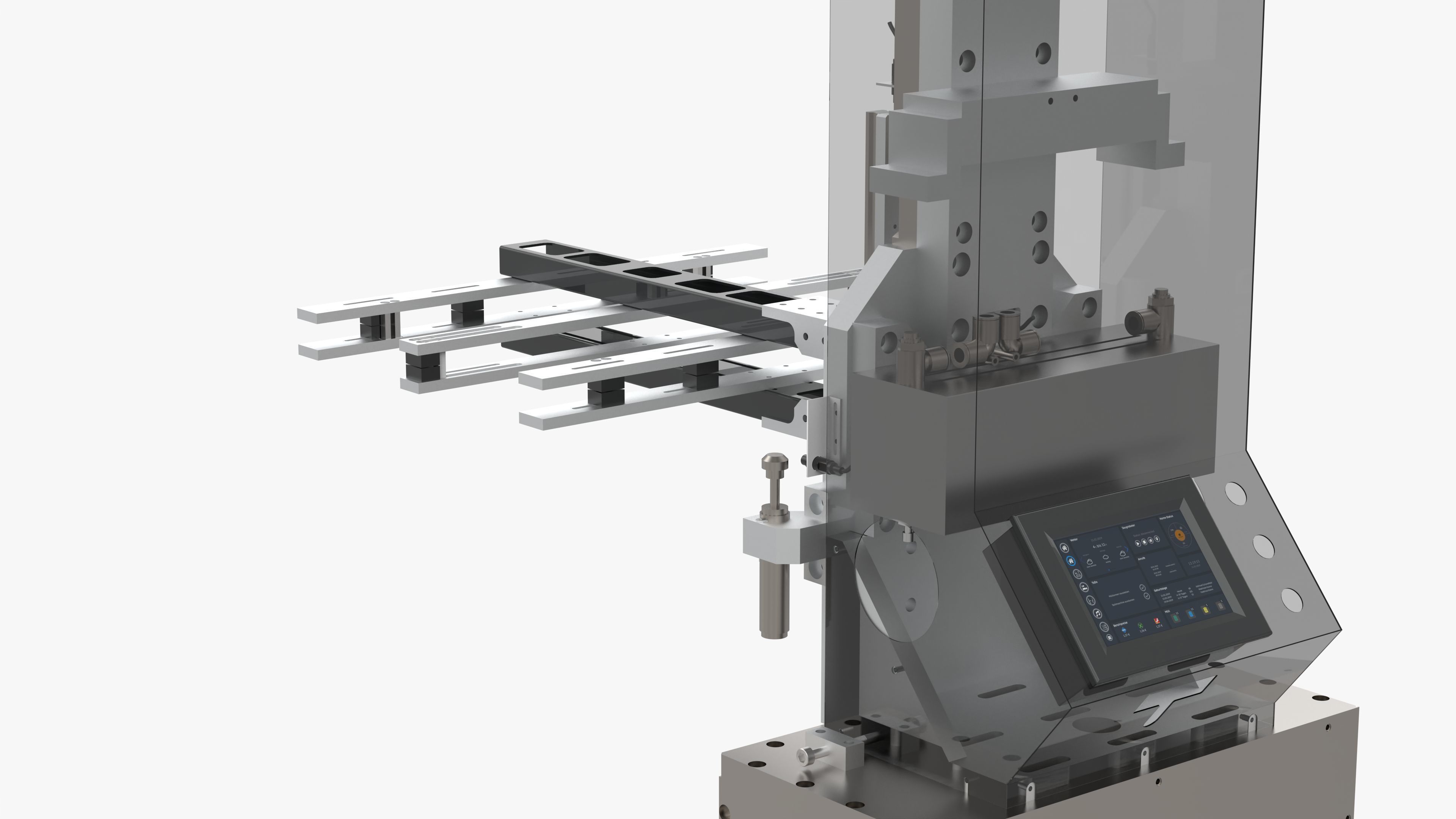 Manipulator with 180 Degree Turning Table 3D model_11