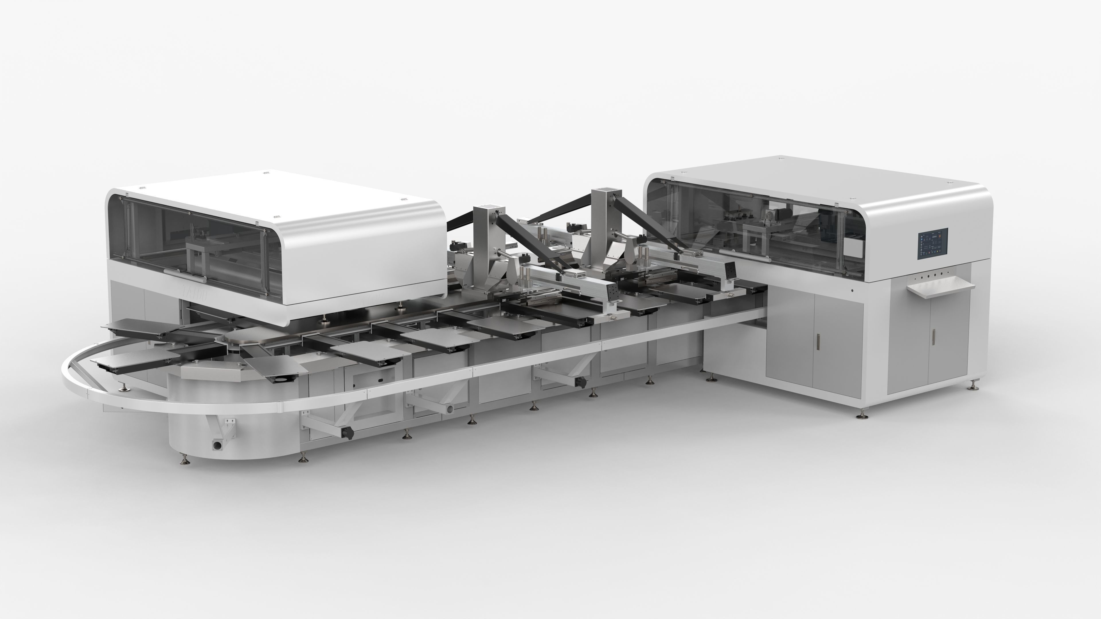 Fully Automatic 24 Station Oval Printing Machine 3D model_3