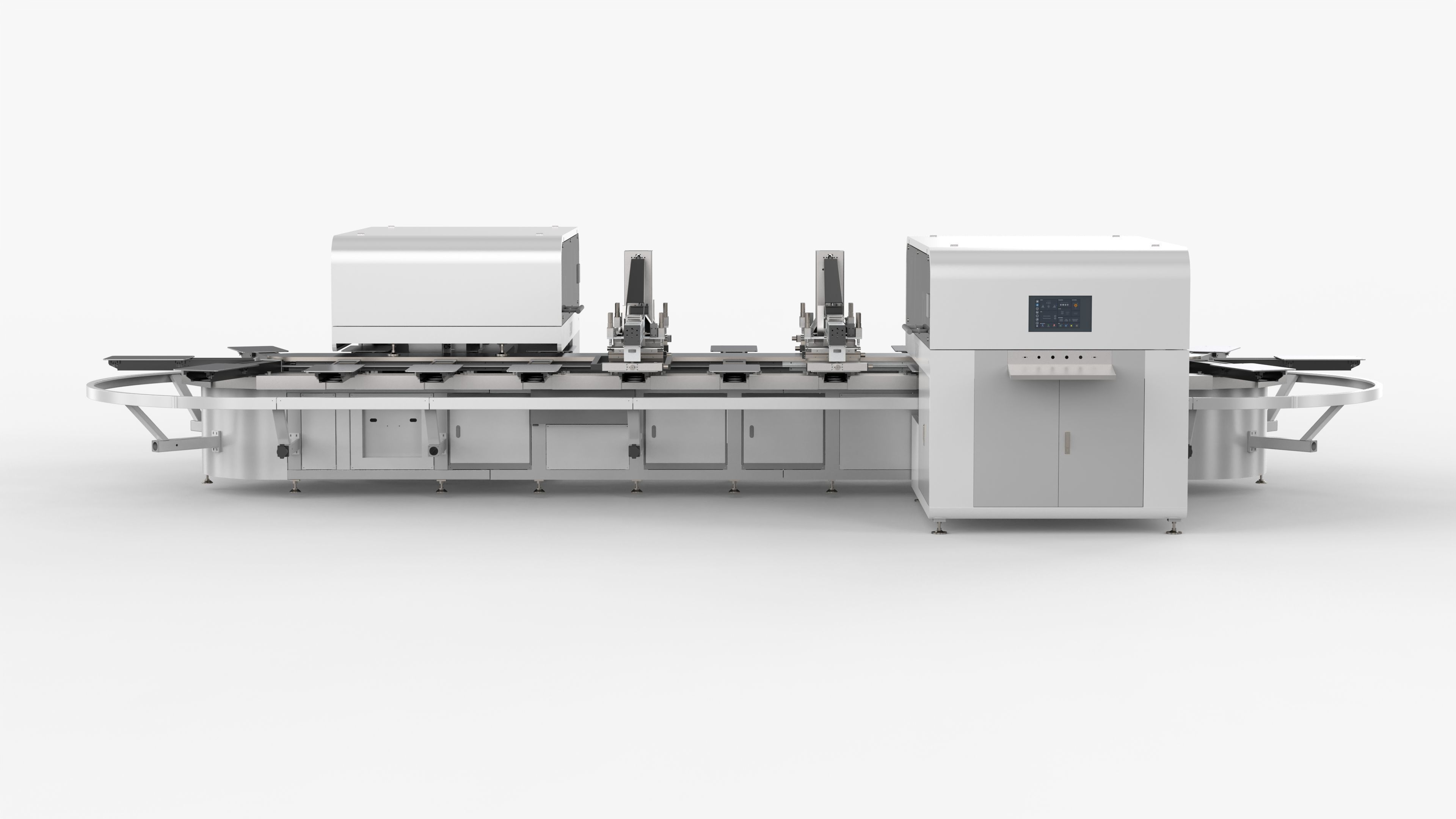 Fully Automatic 24 Station Oval Printing Machine 3D model_6