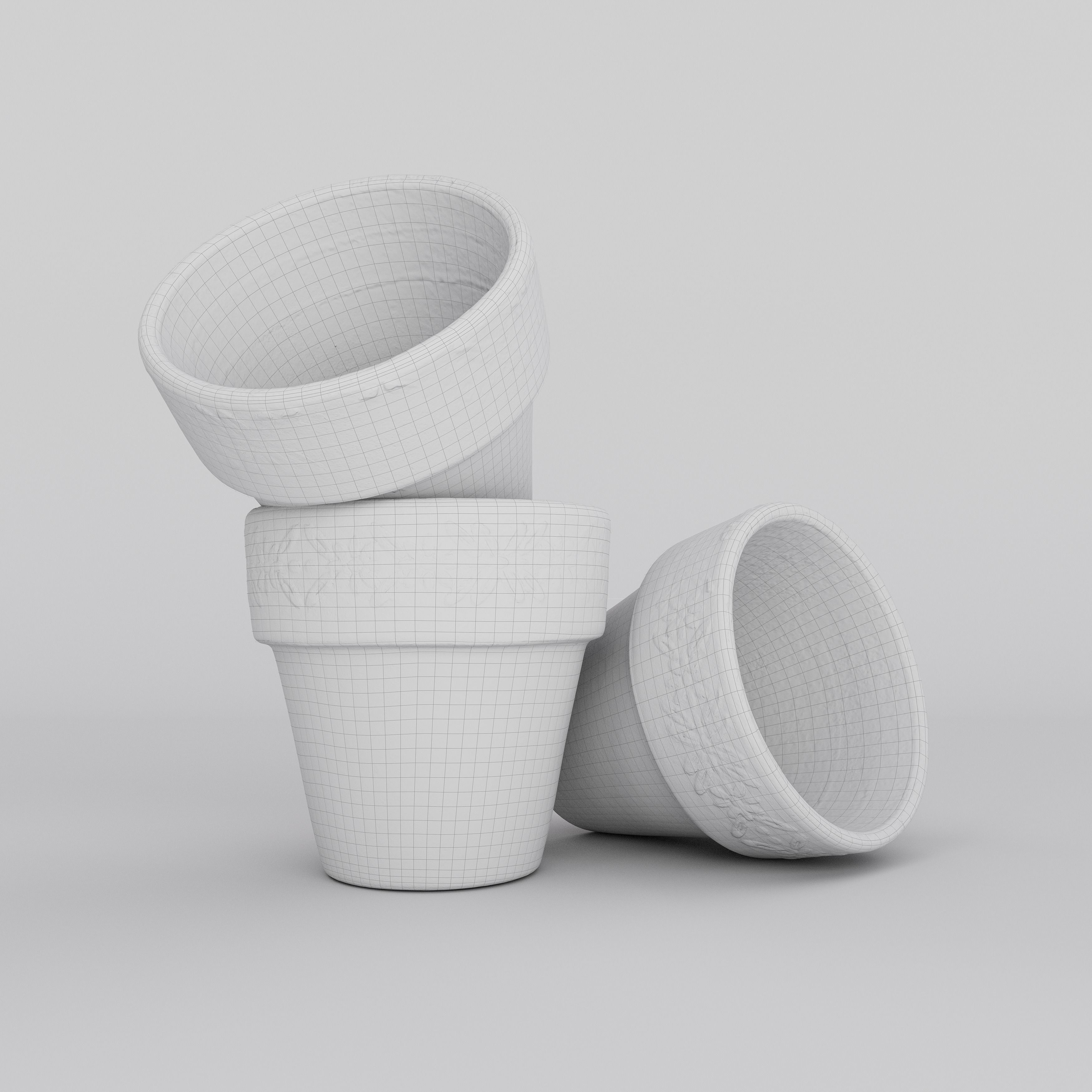 Pot n3 3D model_1