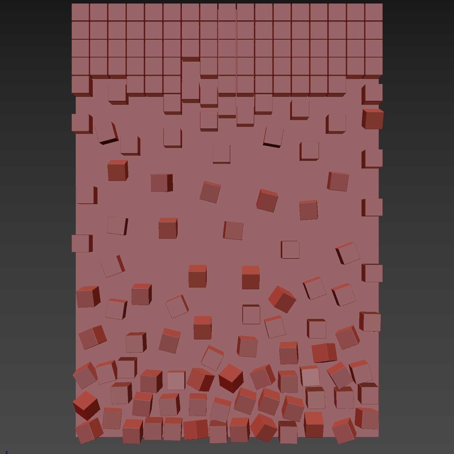 Wooden panel 3D model_8