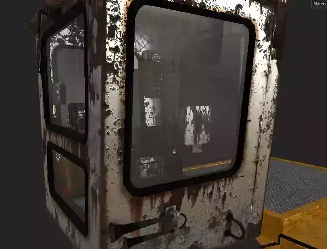 Old Rust Oil Platform