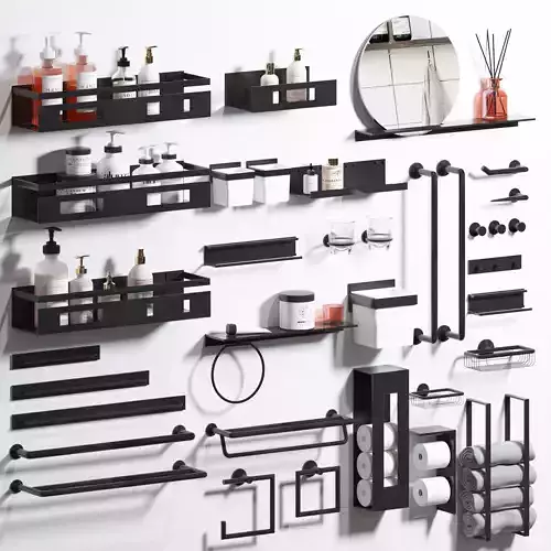 Bathroom accessories set1