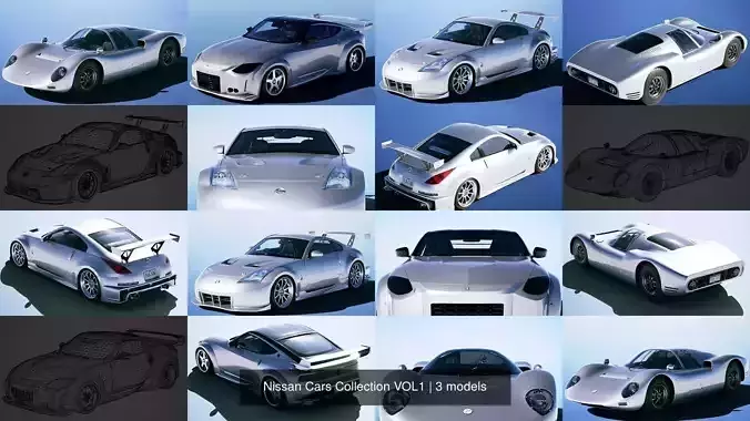Nissan Cars Collection VOL1
