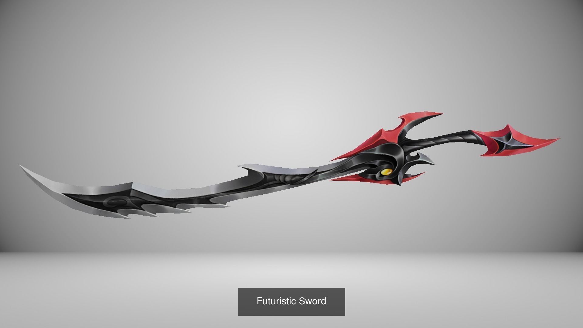 16 piece Sword Pack 3D Model Collection_9