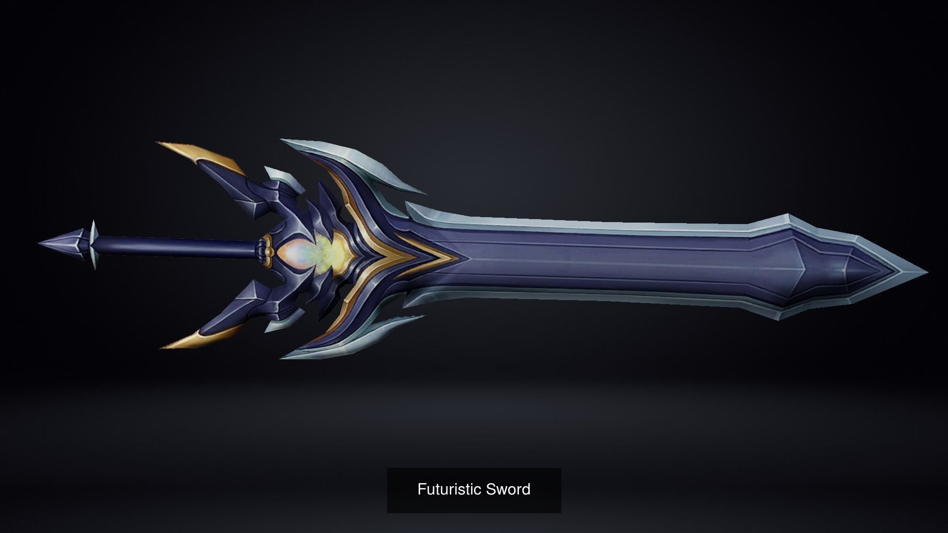 16 piece Sword Pack 3D Model Collection_5