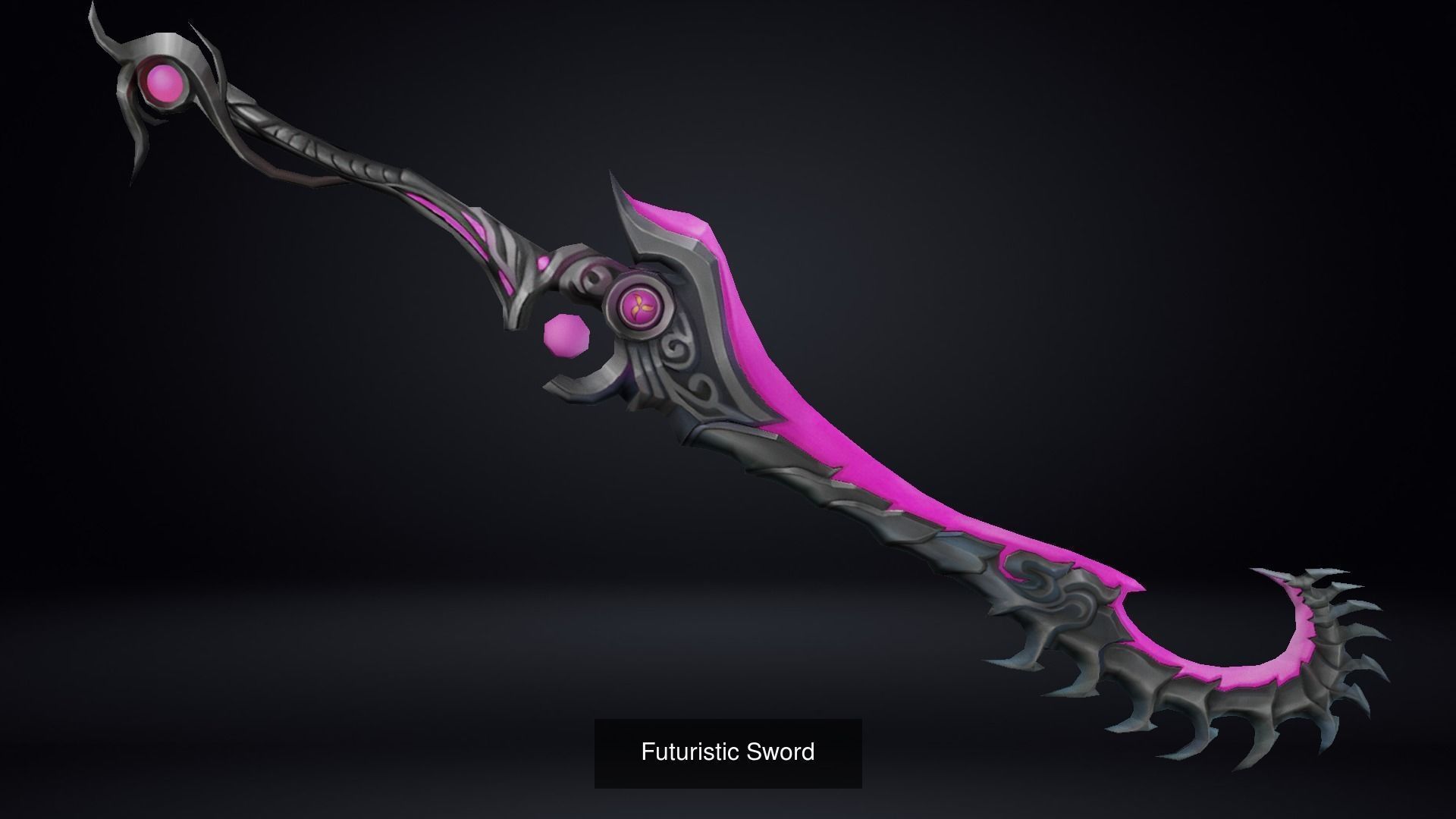16 piece Sword Pack 3D Model Collection_15