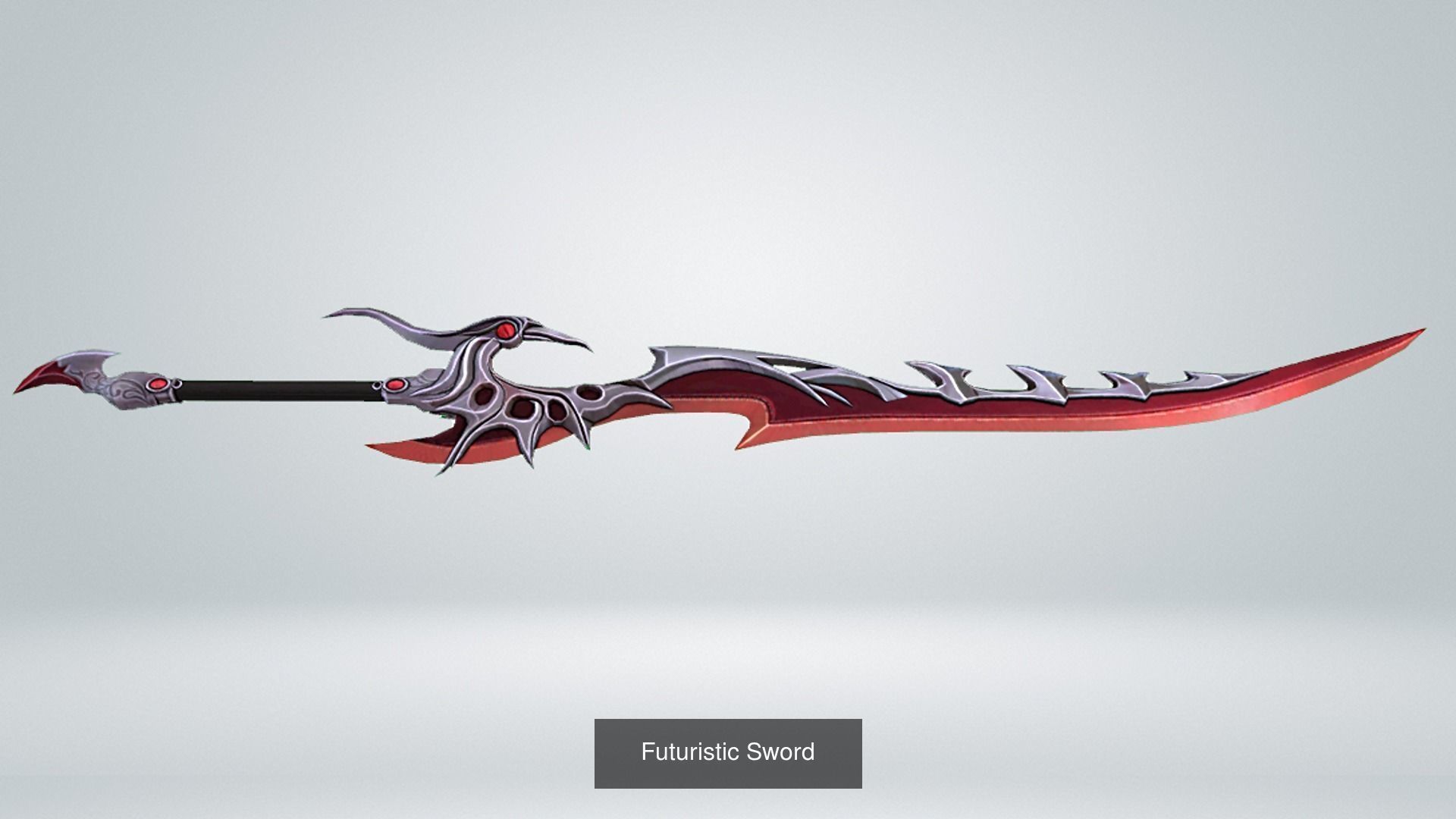 16 piece Sword Pack 3D Model Collection_7