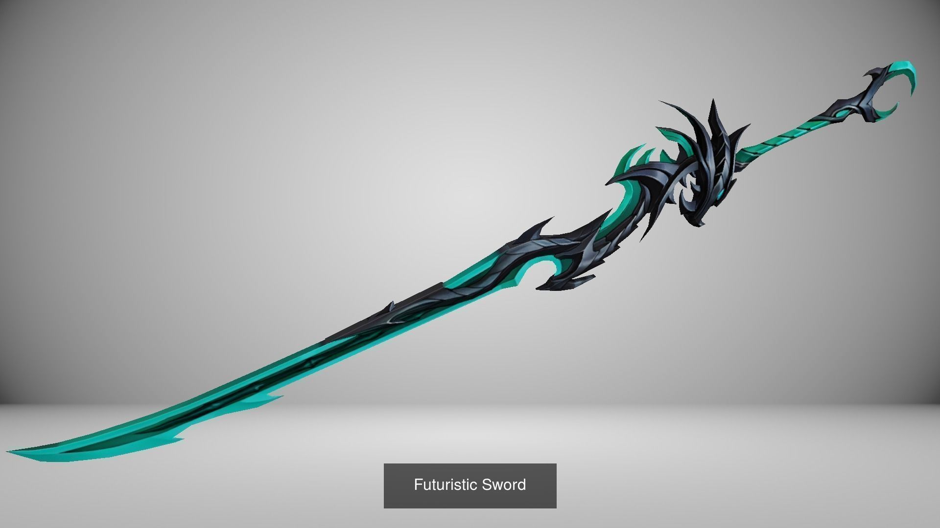 16 piece Sword Pack 3D Model Collection_13