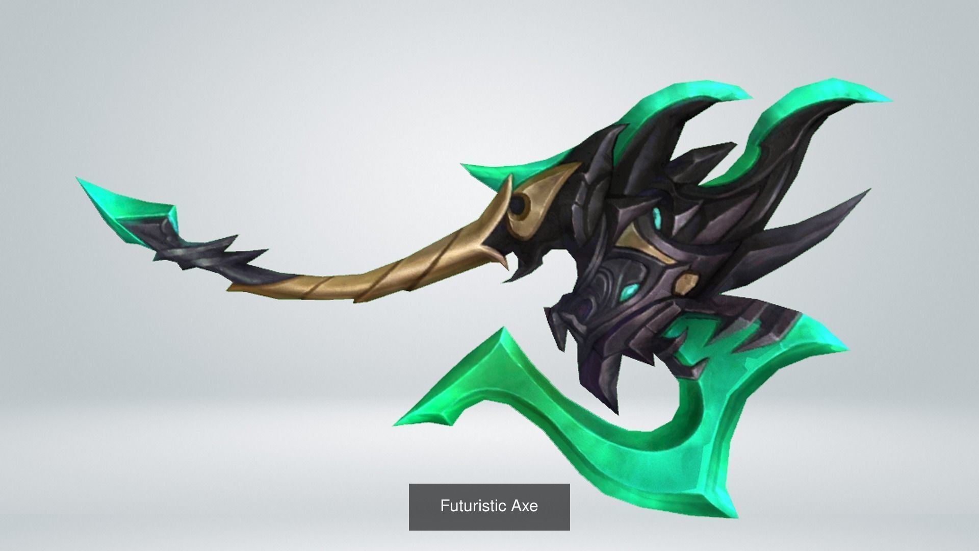 11 Piece Axe Pack 3D Model Collection_8