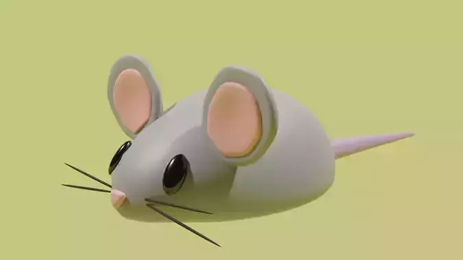 mouse cute 3D model 3D model