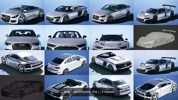 Audi Cars Collection VOL1