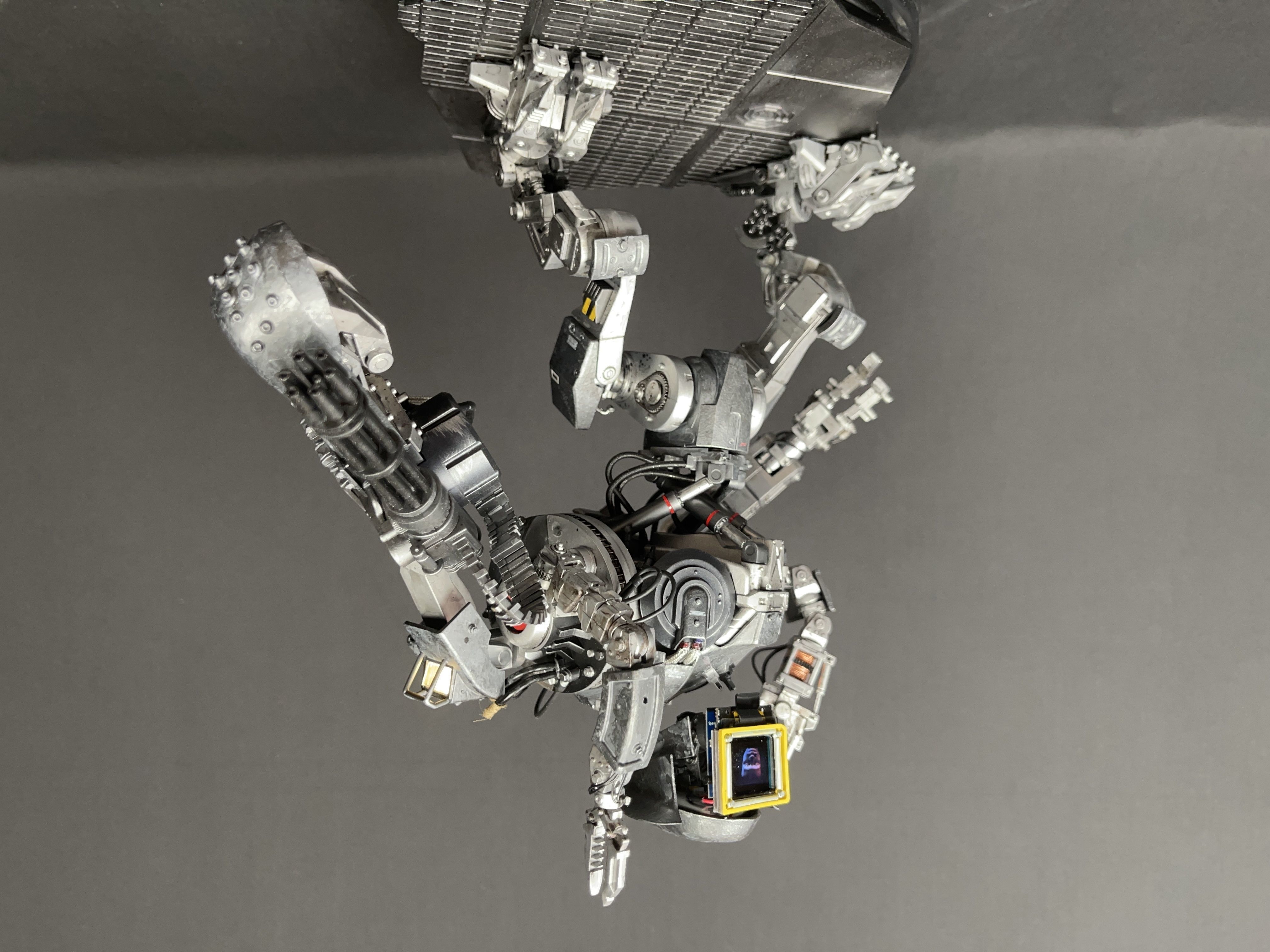 Base for Robocain from Robocop 2 by moderoid 3D print model_6