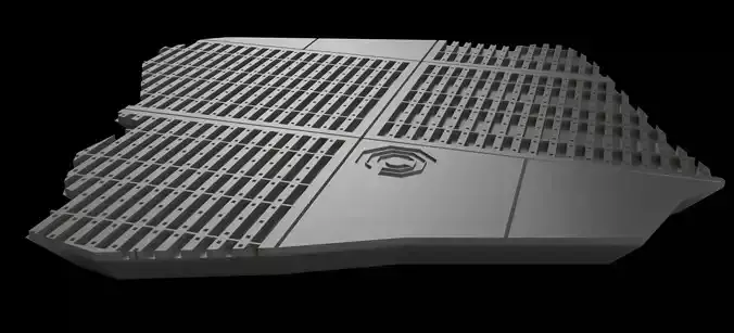 Base for Robocain from Robocop 2 by moderoid 3D print model