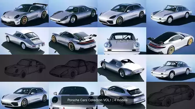 Porsche Cars Collection VOL1