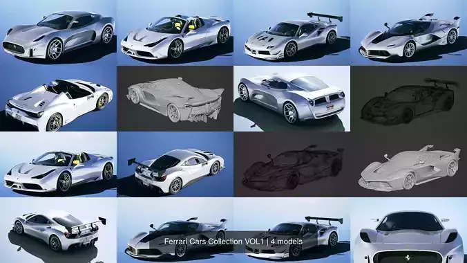 Ferrari Cars Collection VOL1