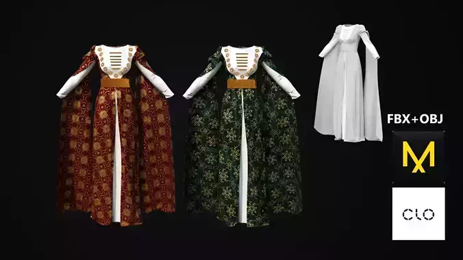 Ethnic Dress Marvelous Designer