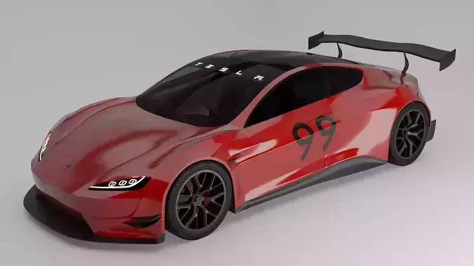 Tesla Roadster GT 3D model