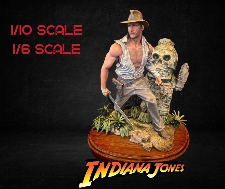 Indiana Jones 3D print model_1